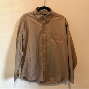 Forsyth of Canada, Taupe Button Down (L)